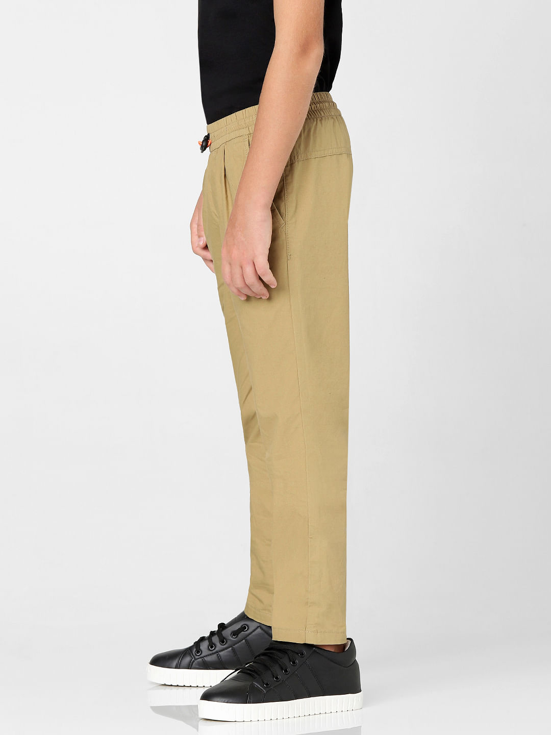 Elastic waist pants - Boys | MANGO OUTLET USA